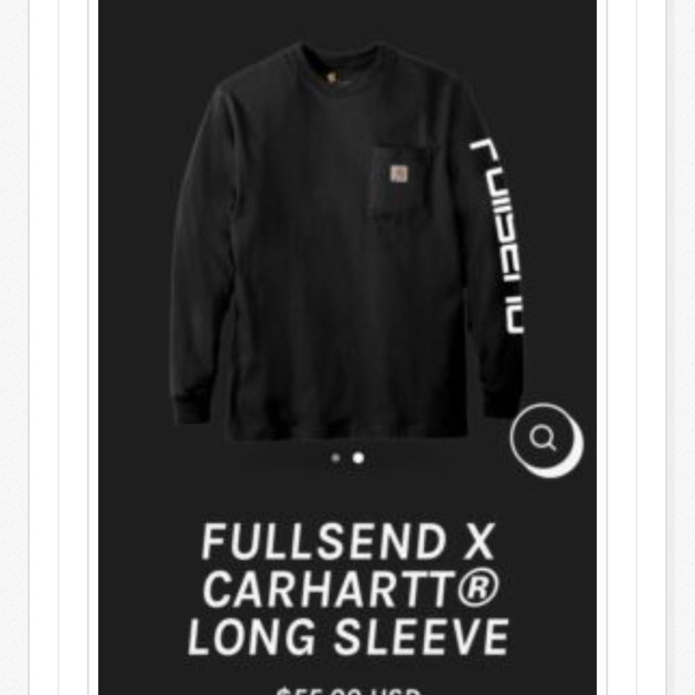 Nelk boys full send carhartt long sleeve
